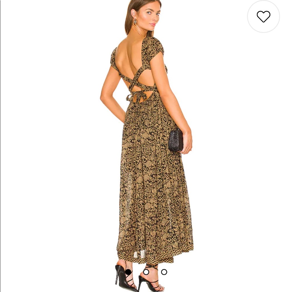 Free People Ultraviolet Dress in Black Combo